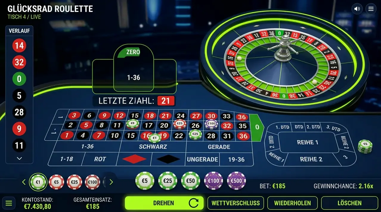 Tischspiele · X3Bet